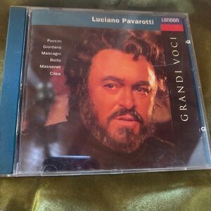 Luciano Pavarotti Grandi Voci CD - Blue Case
